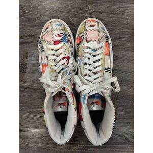 Nike Men's Blazer Mid Patchwork SC4 Multicolored Size 10 Sneakers